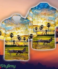 Royal Air Force SEPECAT Jaguar GR.1A XX116 of No. 16(R) Squadron at IAT, 1995 3D Hawaiian Shirt Summer Time Holiday Gift For Men And Women Product Photo 1