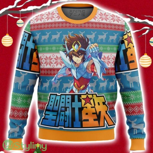 Saint Seiya Alt Ugly Christmas Sweater 3D