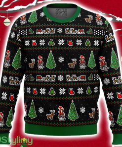 Samurai X Christmas Tree Ugly Christmas Sweater 3D Product Photo 1