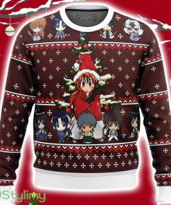 Samurai X Ugly Christmas Sweater 3D Product Photo 1