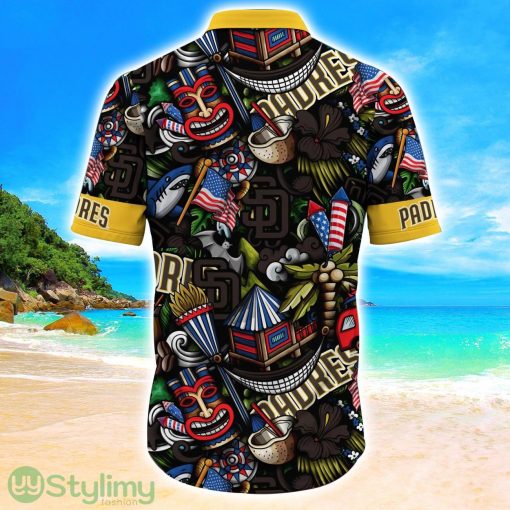 San Diego Padres MLB Flower Hawaii Shirt Aloha Funny Pattern Summer Shirts Product Photo 3
