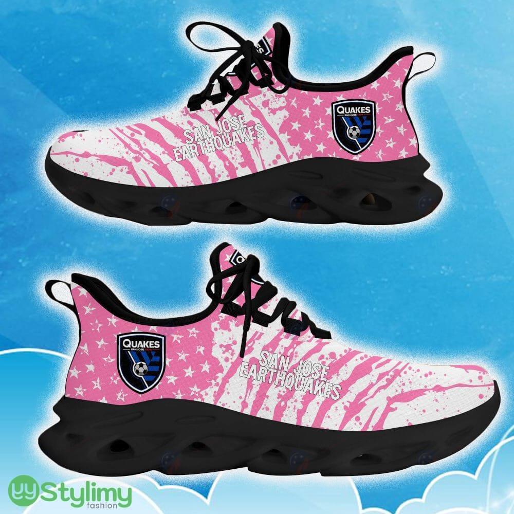 San Jose Earthquakes Pink New Chunky Shoes Camo Logo Printed For Men And Women Gift Fans Max Soul Sneakers 4 San Jose Earthquakes Pink New Chunky Shoes Camo Logo Printed For Men And Women Gift Fans Max Soul Sneakers - San Jose Earthquakes Clunky Sneakers Photo 10
