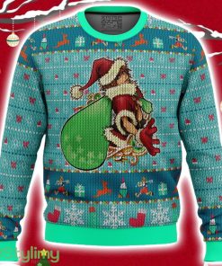Santa Sora Kingdom Hearts Ugly Christmas Sweater 3D Product Photo 1
