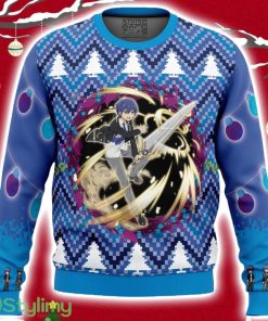 Shido Itsuka Date A Live Ugly Christmas Sweater 3D Product Photo 1