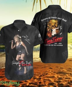 Simply The Best Tina Turner Tropical Hawaiian Shirt Product Photo 1
