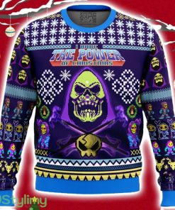 Skeletor Masters Of The Universe Ugly Christmas Sweater 3D Product Photo 1