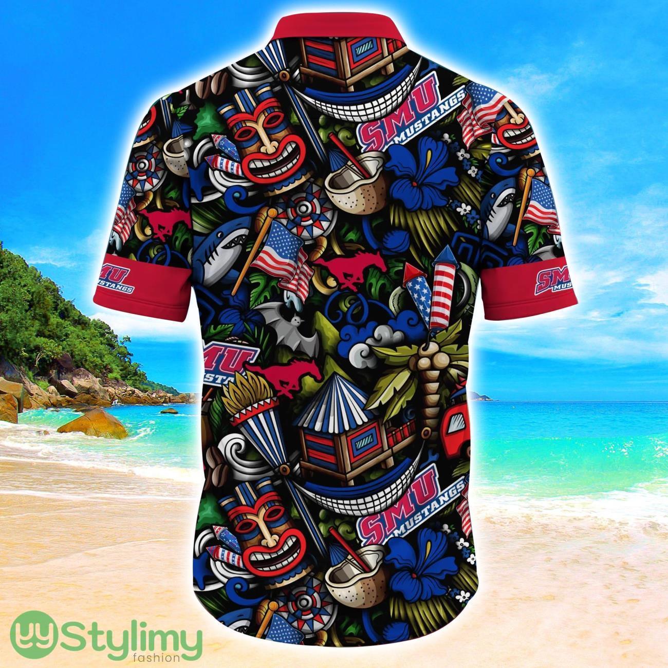 SMU Mustangs NCAA3 Flower Hawaii Shirt Aloha Funny Pattern Summer Shirts 3 SMU Mustangs NCAA3 Flower Hawaii Shirt Aloha Funny Pattern Summer Shirts Product Photo 3