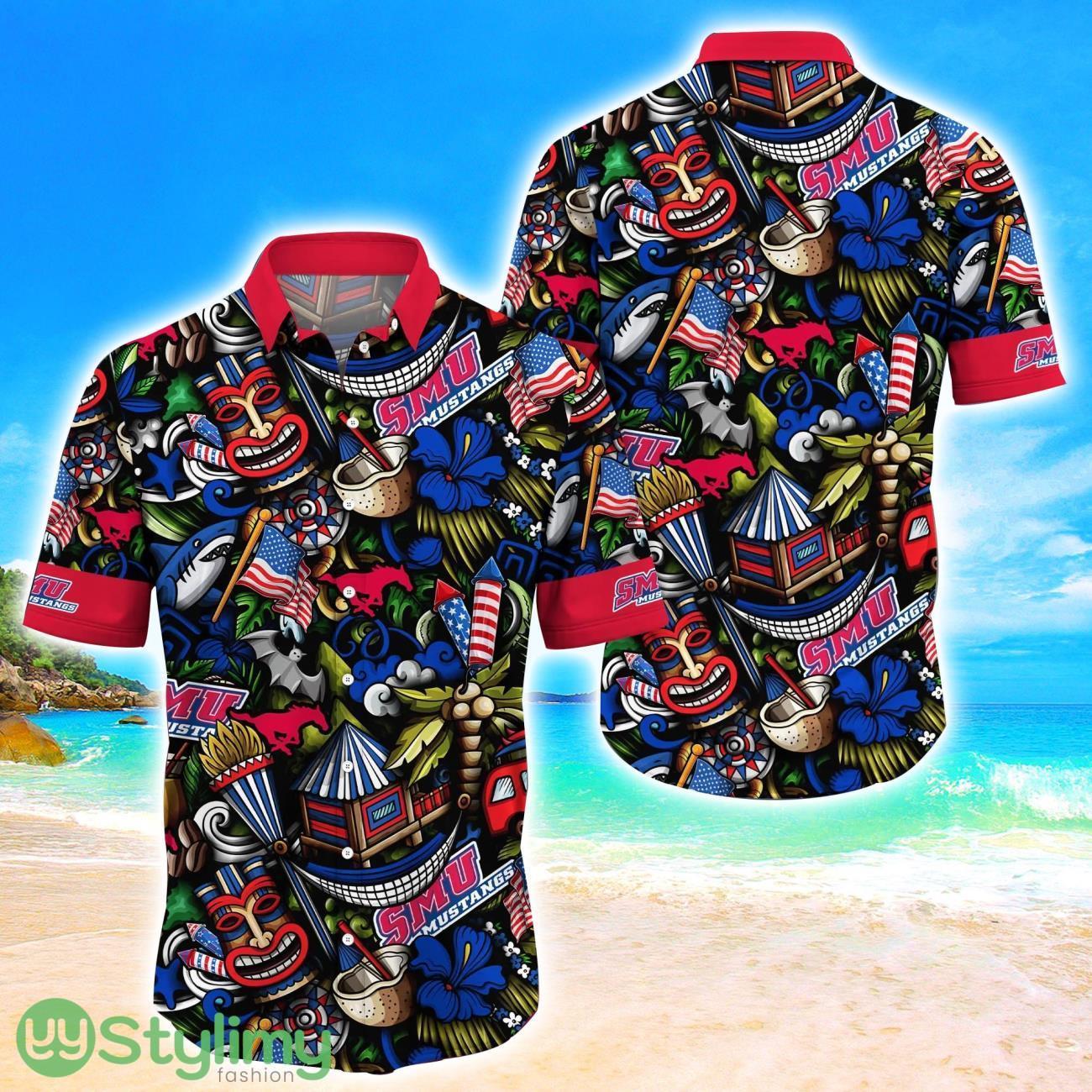 SMU Mustangs NCAA3 Flower Hawaii Shirt Aloha Funny Pattern Summer Shirts 4 SMU Mustangs NCAA3 Flower Hawaii Shirt Aloha Funny Pattern Summer Shirts Product Photo 1