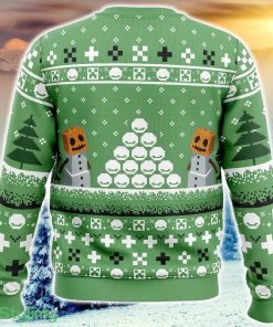 Snow Golem Minecraft Ugly Christmas Sweater Funny Trending Gift Fans Holidays - Snow Golem Minecraft Ugly Christmas Sweater_2