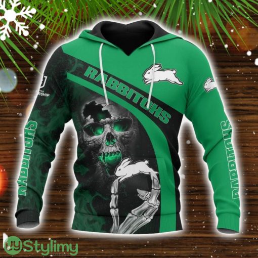 South Sydney Rabbitohs Halloween 3D Hoodie All over Printed Winter Gift For Men And Women