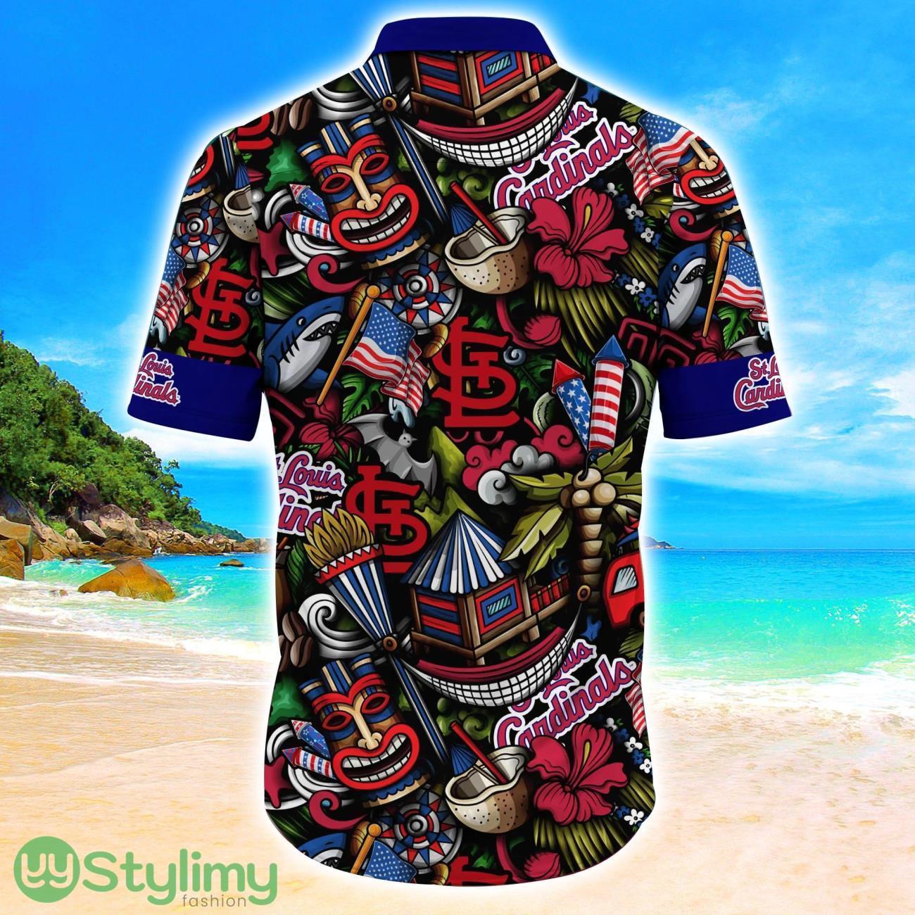 St. Louis Cardinals MLB Flower Hawaii Shirt Aloha Funny Pattern Summer Shirts 3 St. Louis Cardinals MLB Flower Hawaii Shirt Aloha Funny Pattern Summer Shirts Product Photo 3