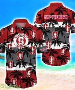 Stanford Cardinal Tropical Palm Tree Trending Summer Aloha Hawaiian Shirt Product Photo 1