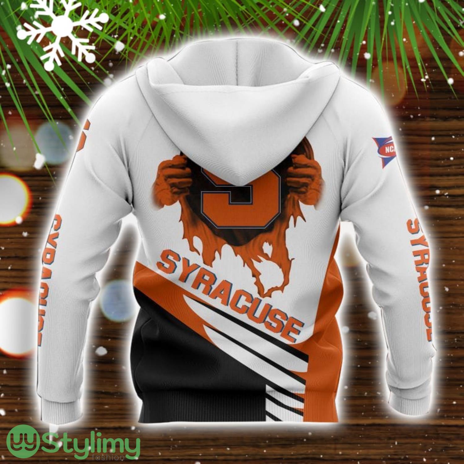 Syracuse Orange 3D Hoodie All over Printed Winter Gift For Men And Women 2 Syracuse Orange 3D Hoodie All over Printed Winter Gift For Men And Women Product Photo 2