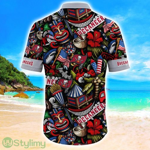 Tampa Bay Buccaneers NFL Flower Hawaii Shirt Aloha Funny Pattern Summer Shirts Product Photo 3