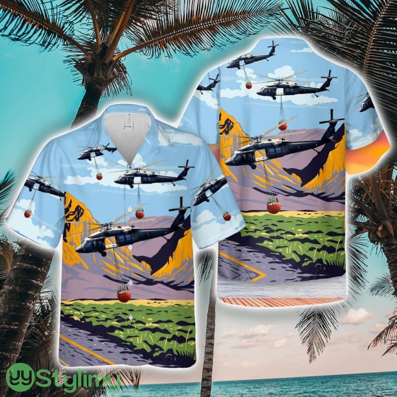 Texas Army National Guard UH-60 Black Hawk Aloha Hawaiian Shirt Men And Women Summer Vacation Shirt Beach Lover Gift 2 Texas Army National Guard UH-60 Black Hawk Aloha Hawaiian Shirt Men And Women Summer Vacation Shirt Beach Lover Gift Product Photo 1