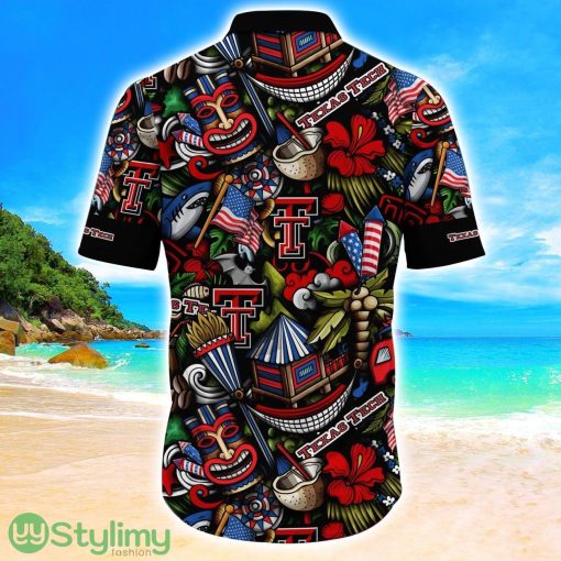 Texas Tech Red Raiders NCAA3 Flower Hawaii Shirt Aloha Funny Pattern Summer Shirts Product Photo 3