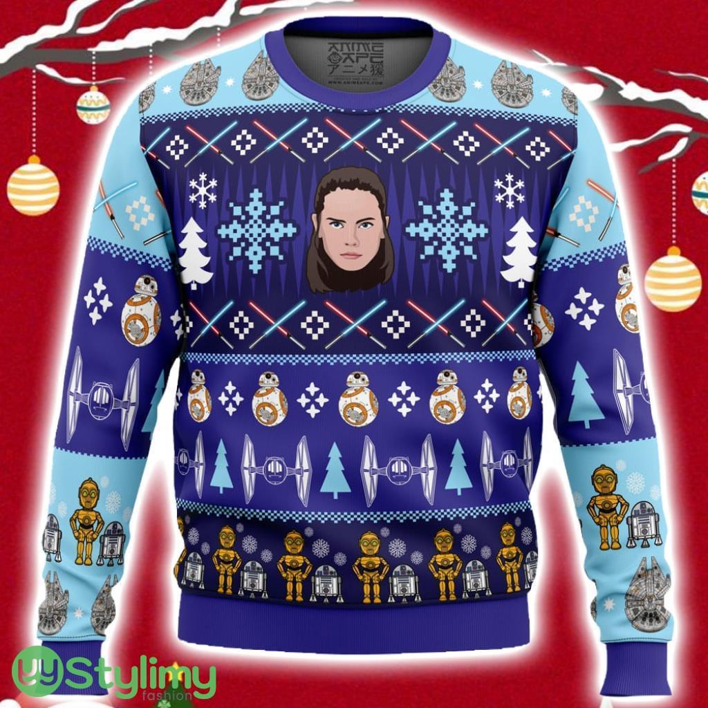 The Rise Of Christmas Star Wars Ugly Christmas Sweater 3D 2 The Rise Of Christmas Star Wars Ugly Christmas Sweater 3D Product Photo 1
