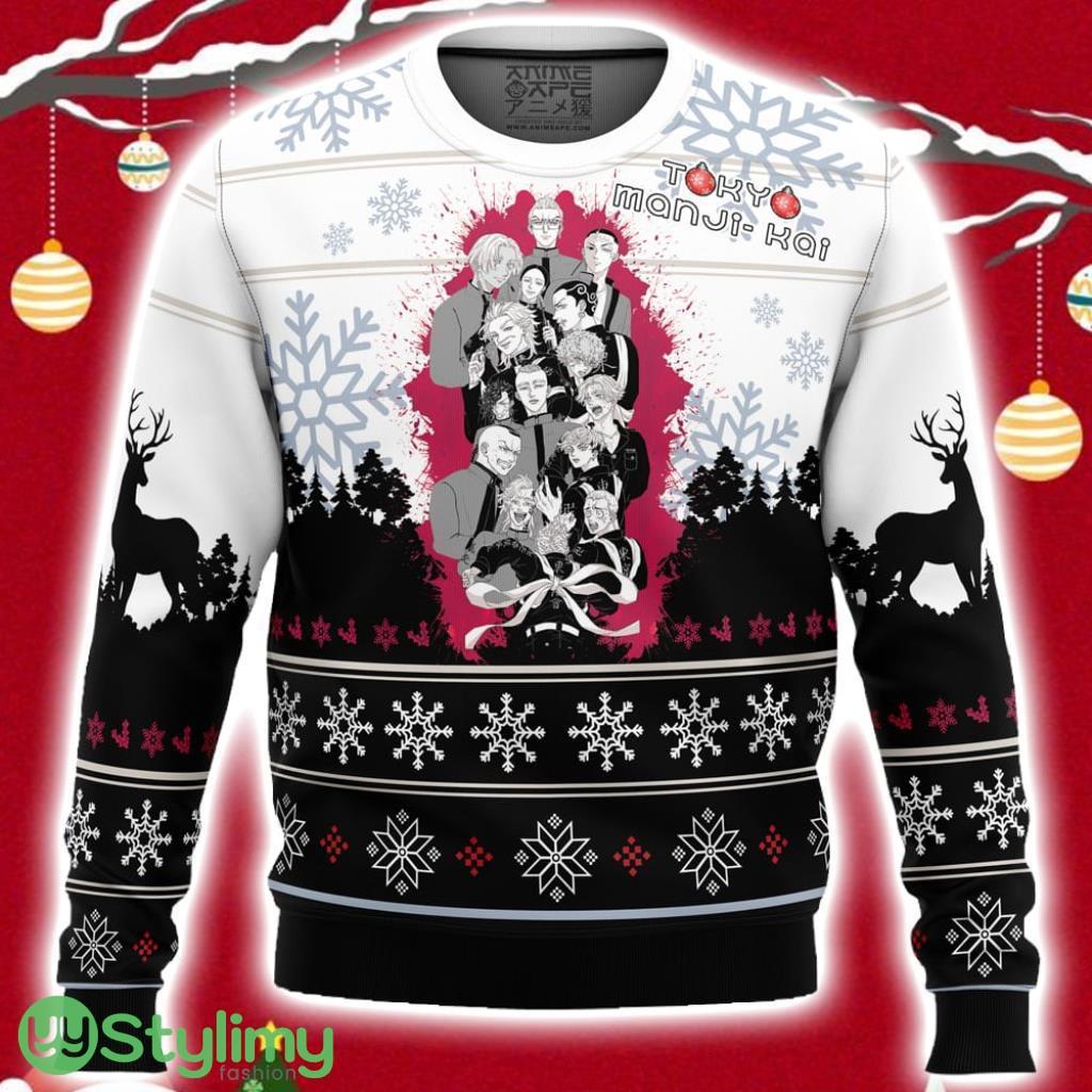 Toman Tokyo Revengers Ugly Christmas Sweater 3D 2 Toman Tokyo Revengers Ugly Christmas Sweater 3D Product Photo 1