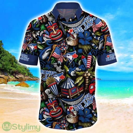 Toronto Blue Jays MLB Flower Hawaii Shirt Aloha Funny Pattern Summer Shirts Product Photo 2