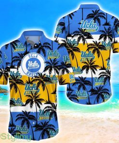 UCLA Bruins Tropical Palm Tree Trending Summer Aloha Hawaiian Shirt Product Photo 1
