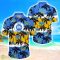 UCLA Bruins Tropical Palm Tree Trending Summer Aloha Hawaiian Shirt Product Photo 2