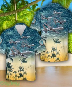 US Air Force 29th Attack Squadron General Atomics MQ-9 Reaper Tropical 3D Hawaiian Shirt Summer Gift Product Photo 1