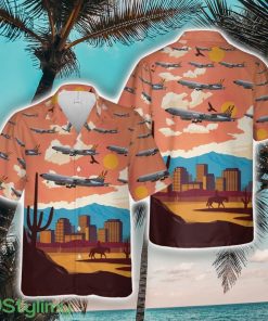 US Air Force Arizona Air National Guard Boeing KC-135R Stratotanker Aloha Hawaiian Shirt Men And Women Summer Vacation Shirt Beach Lover Gift Product Photo 1