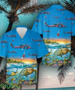 US Air Force California Air National Guard 129th Rescue Wing HH-60G Pave Hawk Aloha Hawaiian Shirt Men And Women Summer Vacation Shirt Beach Lover Gift Product Photo 1