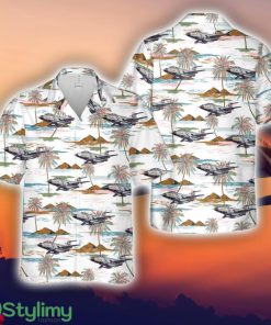 US Air Force F101B Voodoo Tropical 3D Hawaiian Shirt Summer Gift Product Photo 1