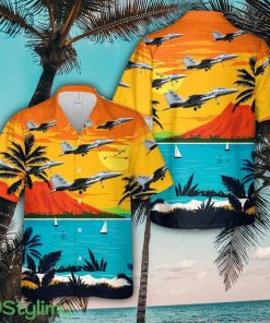 US Air Force Hawaii Air National Guard F-15 Eagle Aloha Hawaiian Shirt Men And Women Summer Vacation Shirt Beach Lover Gift Product Photo 1