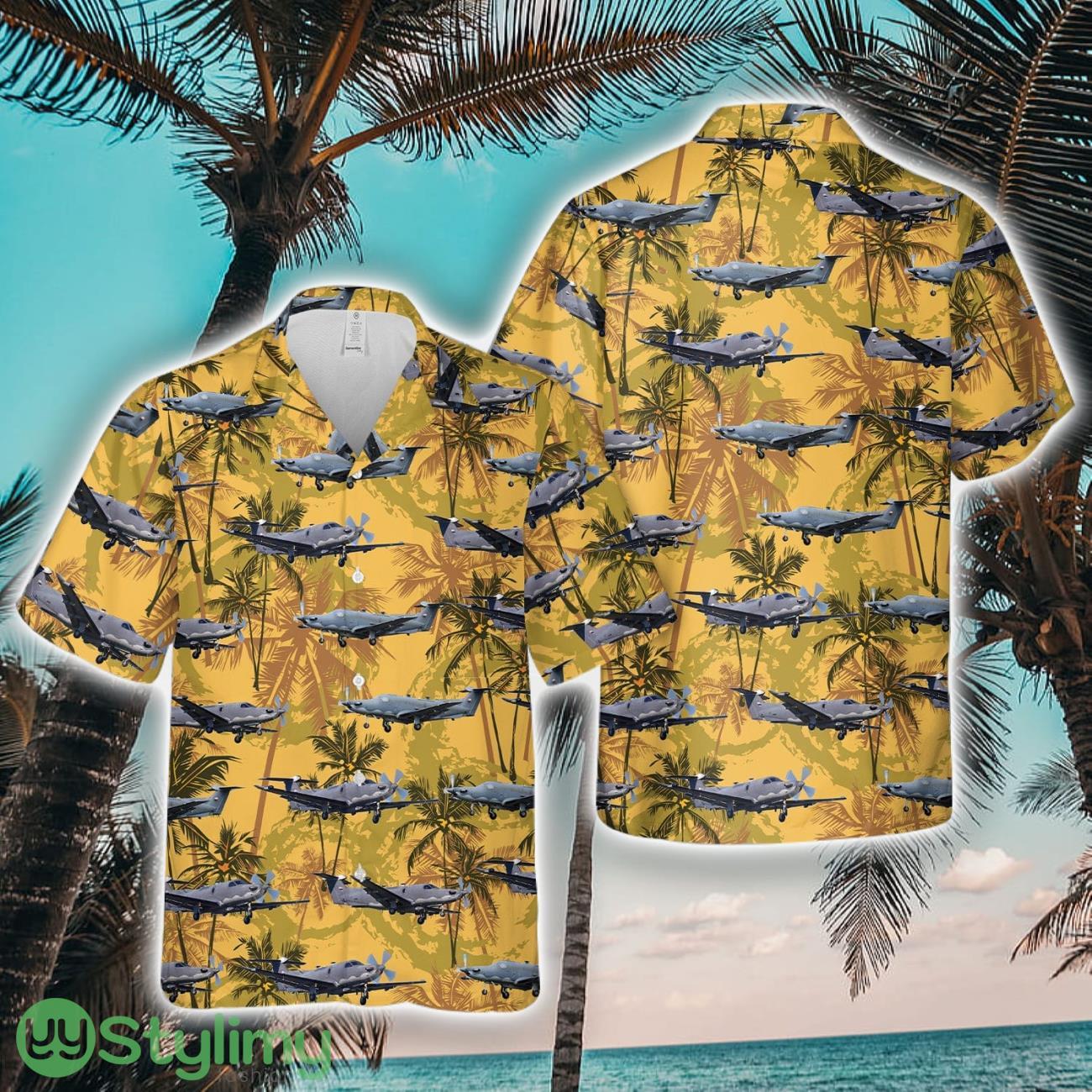 US Air Force Pilatus U-28A Draco 07-0838 Aloha Short Sleeve 3D Printed Hawaiian Shirt For Men And Women 2 US Air Force Pilatus U-28A Draco 07-0838 Aloha Short Sleeve 3D Printed Hawaiian Shirt For Men And Women Product Photo 1