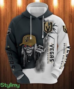 Vegas Golden Knights 3D All Over printed Skull Hoodie For Men And Women Product Photo 1