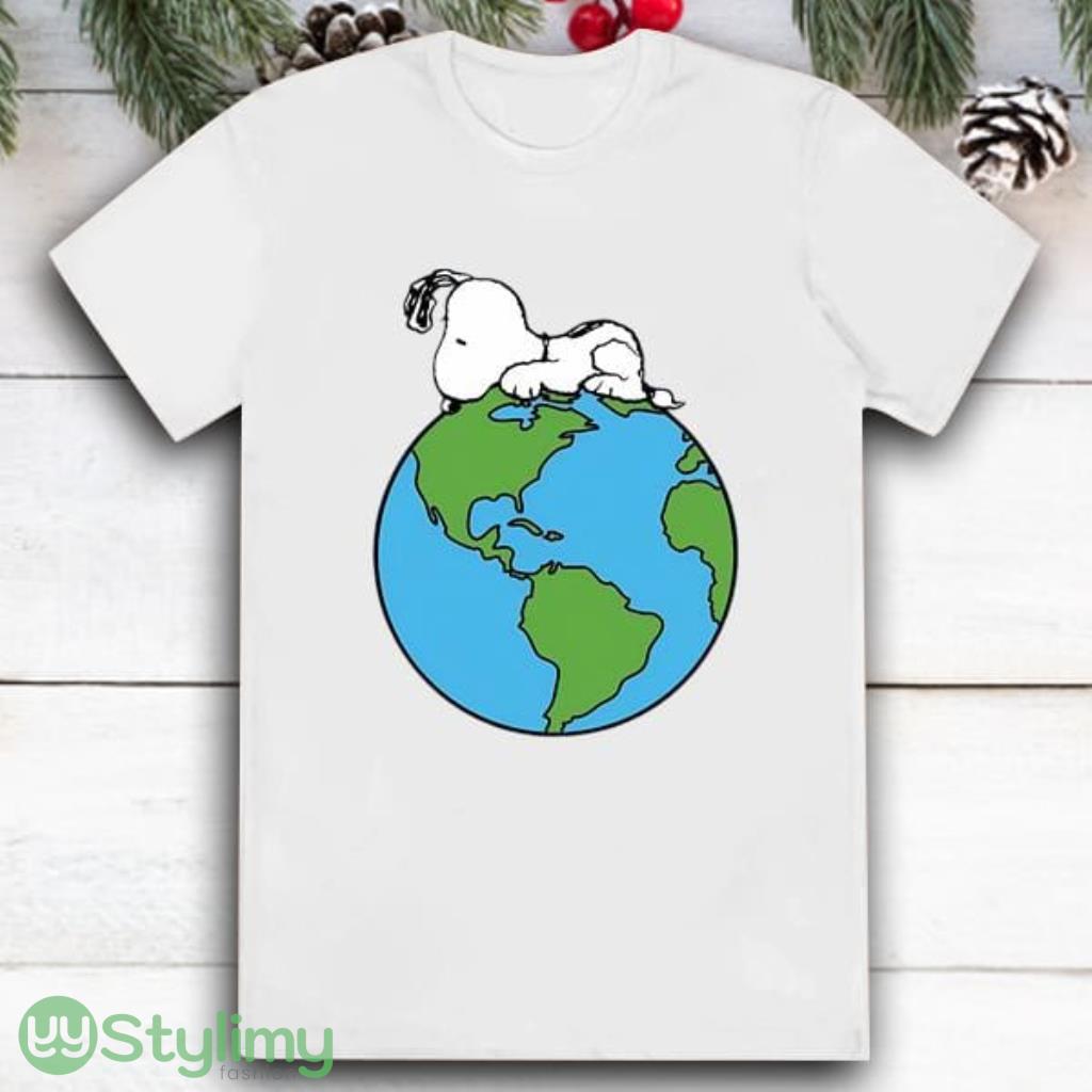 Vintage Snoopy Earth Day Shirt 3 Vintage Snoopy Earth Day Shirt Product Photo 1
