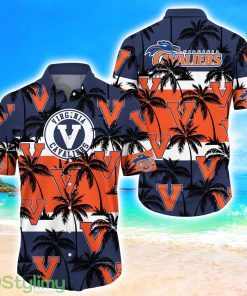 Virginia Cavaliers Tropical Palm Tree Trending Summer Aloha Hawaiian Shirt Product Photo 1