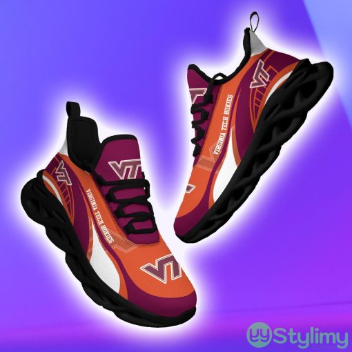 Virginia Tech Hokies Sneakers Max Soul Sneakers Sport Gift For Men And Women