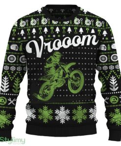 Vrooom 250 SX F Knitted Motorcross Sweater Season Gift Fans For Men And Women Christmas - Vrooom 250 SX-F Ugly Christmas Sweater_ 1