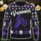 Vrooom 250 SX-F Motorcross Knitted Christmas Sweater New AOP Gift Holidays - Vrooom 250 SX-F Ugly Christmas Sweater_ 3