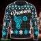 Vrooom 250 SX-F Motorcross Snowflakes Ugly Xmas 3D Sweater Gift For Fans - Vrooom 250 SX-F Ugly Christmas Sweater_ 5