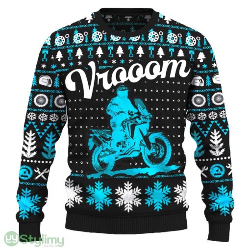 Vrooom Africa Twin Adventure Sports Knitted Motorcross Sweater Trendy Gift Fans For Men And Women Christmas