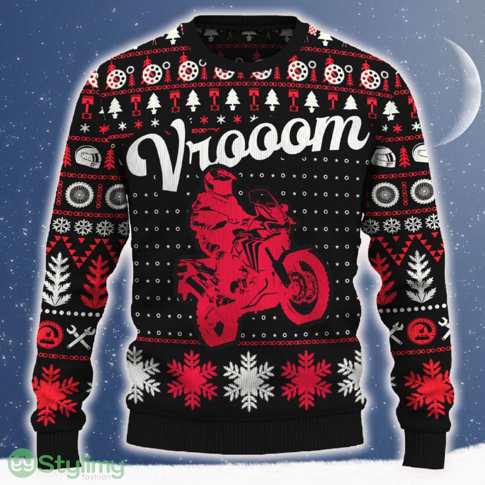 Vrooom Africa Twin Adventure Sports Ugly Christmas Sweater 2023 Trending Motorcross Woven For Fans Gift 4 Vrooom Africa Twin Adventure Sports Ugly Christmas Sweater 2023 Trending Motorcross Woven For Fans Gift - Vrooom Africa Twin Adventure Sports Christmas Sweater_ 1