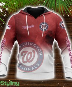 Washington Nationals 3D Hoodie Winter Gift Sport Fans Hoodie Unisex All Over Printed Hoodie Product Photo 1