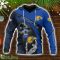 West Coast Eagles Skull 3D Hoodie Winter Gift Sport Fans Hoodie Product Photo 2