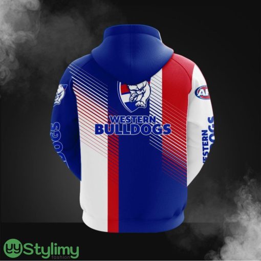 Western Bulldogs 3D Hoodie All over Printed Winter Gift For Men And Women