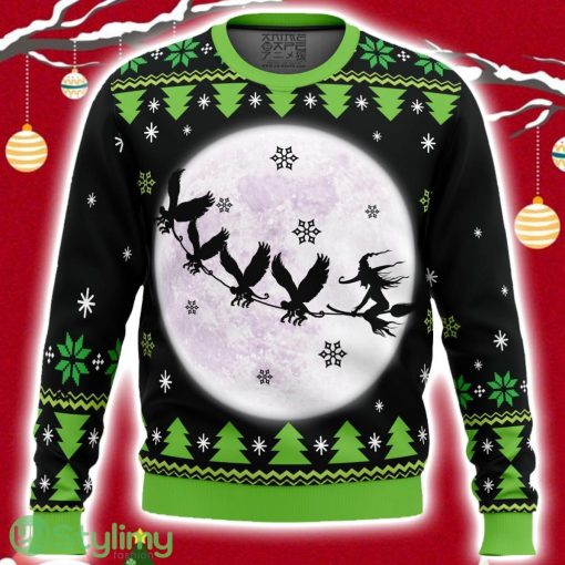 Wicked The Musical Ugly Christmas Sweater 3D