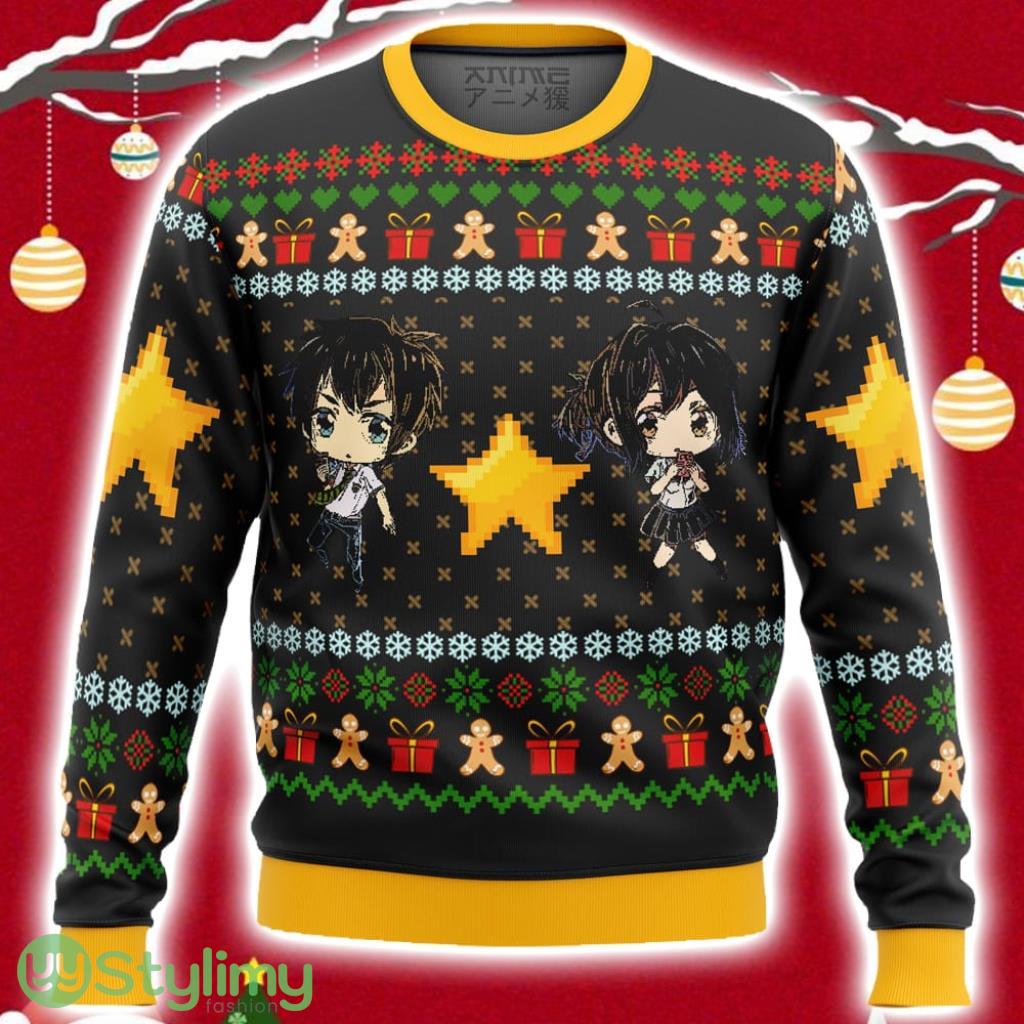 Your Name Kimi No Na Wa Ugly Christmas Sweater 3D 2 Your Name Kimi No Na Wa Ugly Christmas Sweater 3D Product Photo 1