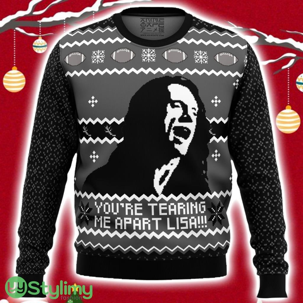 Youre Tearing Me Apart Lisa!!! Ugly Christmas Sweater 3D 2 Youre Tearing Me Apart Lisa!!! Ugly Christmas Sweater 3D Product Photo 1