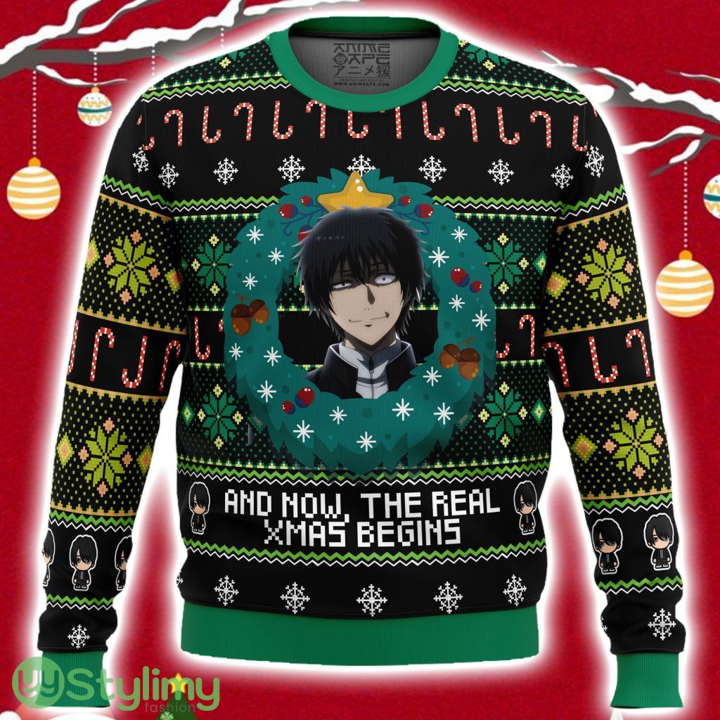 Yuuichi Katagiri Tomodachi Game Ugly Christmas Sweater 3D 2 Yuuichi Katagiri Tomodachi Game Ugly Christmas Sweater 3D Product Photo 1