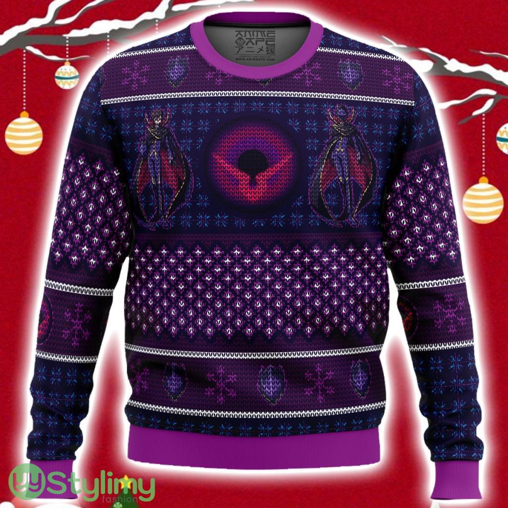 Zero Lelouch Code Geass Ugly Christmas Sweater 3D 2 Zero Lelouch Code Geass Ugly Christmas Sweater 3D Product Photo 1