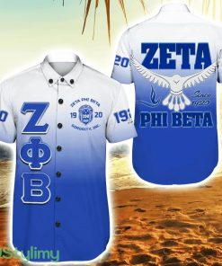 Zeta Phi Beta Gradient Vibrant Hawaiian Shirt For Men And Women Product Photo 1