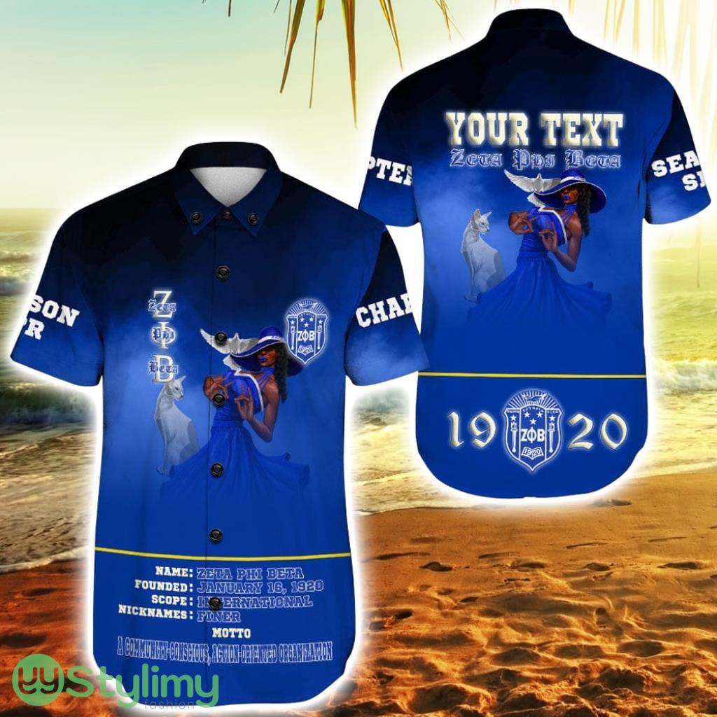 Zeta Phi Beta Motto Vibrant Hawaiian Shirt For Men And Women 2 Zeta Phi Beta Motto Vibrant Hawaiian Shirt For Men And Women Product Photo 1